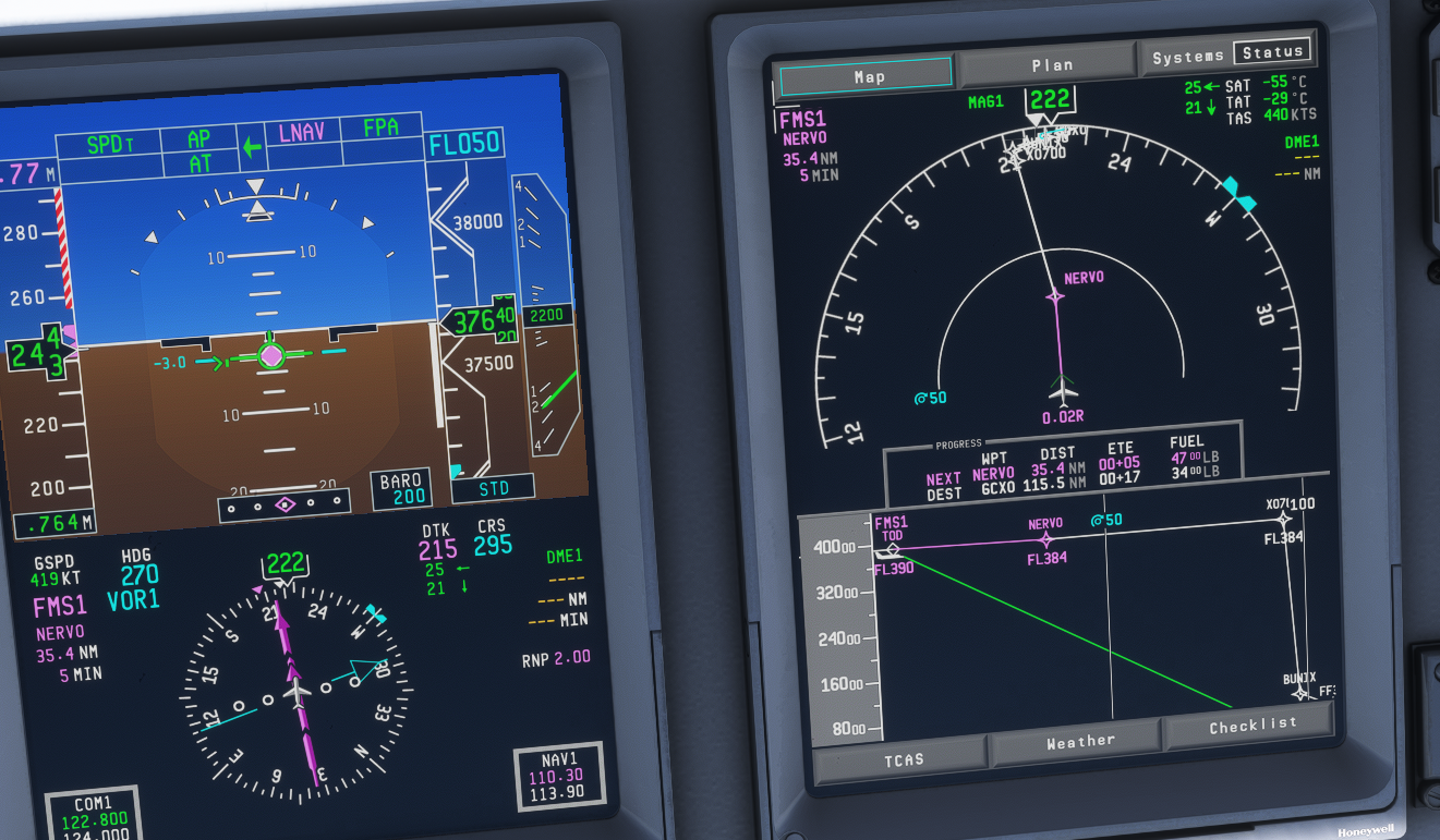 Processo de debug do FMS dos E-Jets